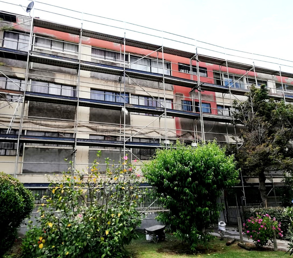 Estucos de fachada ejecutados